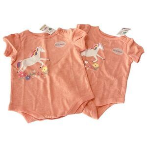 Garanimals One Piece 2 Available: 0-3 mo. and 6-9 mo. With Unicorn NWT